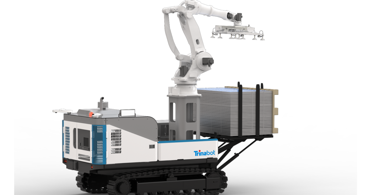 Trinabot Installation Robots Empower Large-Scale PV Projects