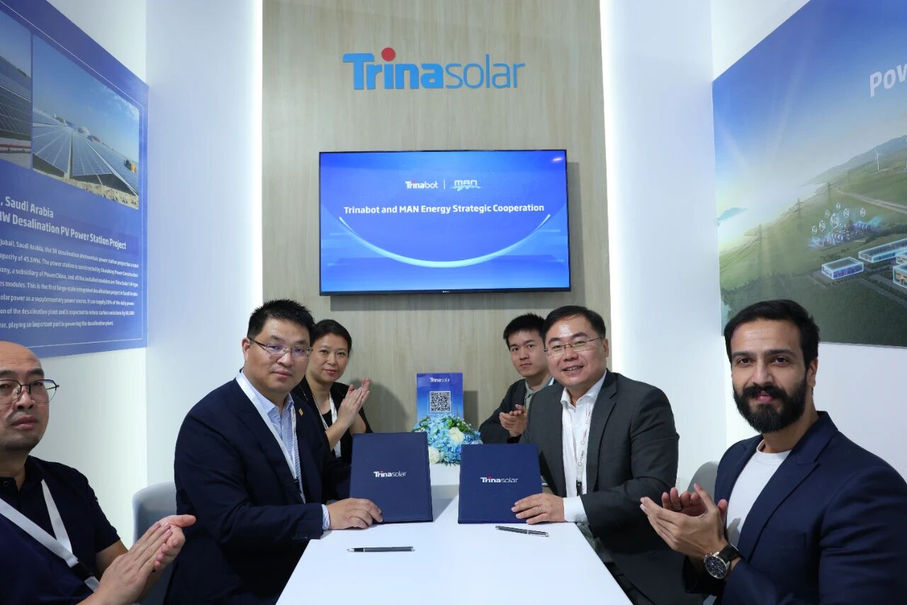 Trinabot BUILDEX Robots Debut in Saudi Arabia, Accelerating Middle East Renewable Energy Automation